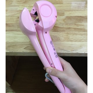 (Hot) Máy uốn tóc hơi nước kiểu Hàn Quốc - máy làm tóc xoăn tự động