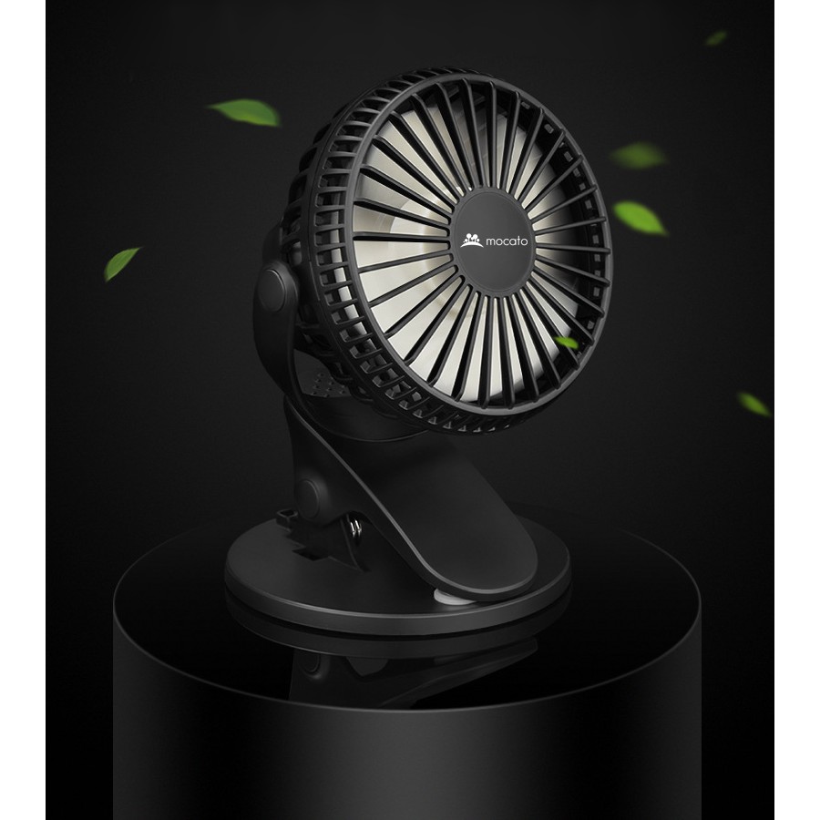 Quạt Tích Điện Mini Mocato Air M503 [CHÍNH HÃNG PHÂN PHỐI, BẢO HÀNH 1 NĂM]