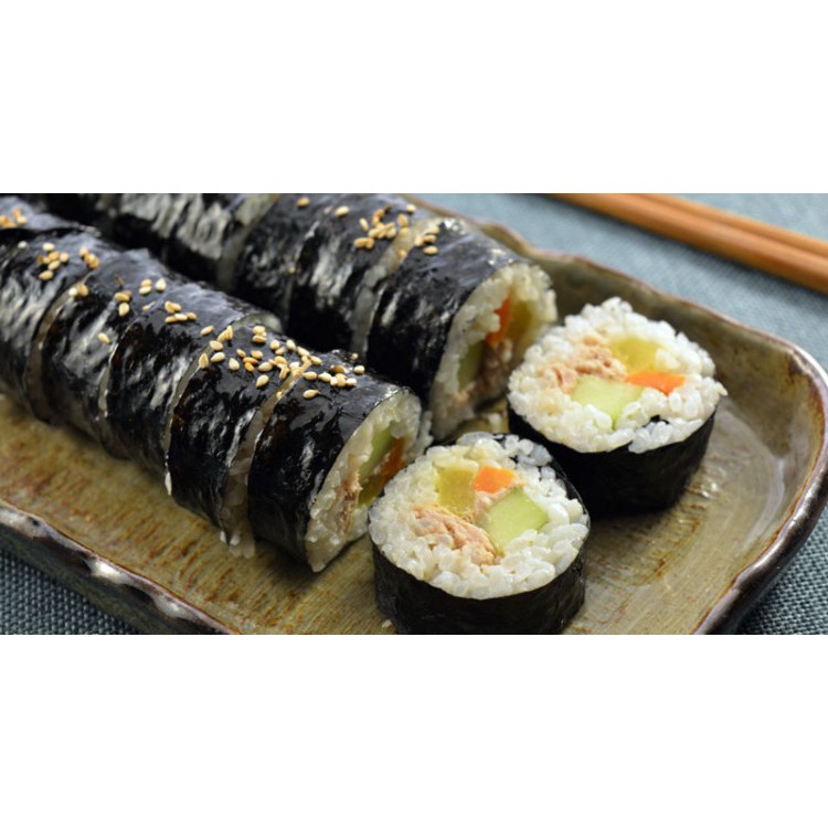 Bộ 3 nguyên liệu làm kimbab và shushi