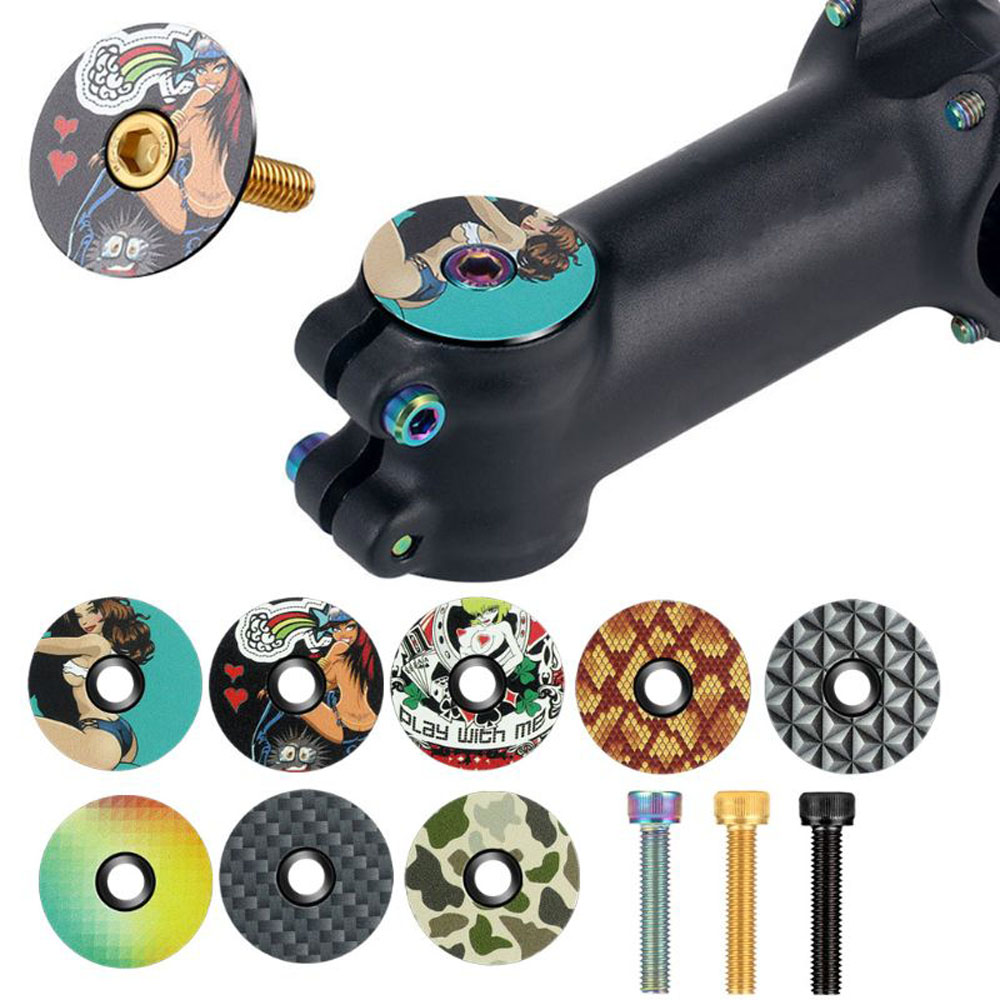 Nắp đậy chén cổ xe đạp leo núi chất liệu bền sáng tạo cho ống phuộc 28.6mm