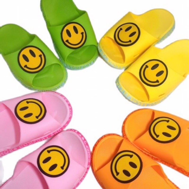 DÉP MẶT CƯỜI SIZE NHỎ -kèm bảng size chân | BigBuy360 - bigbuy360.vn