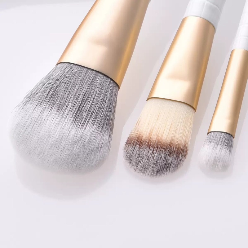 Bộ cọ trang điểm 10 cây cao cấp kèm bao da đựng gọn gàng tinh tế