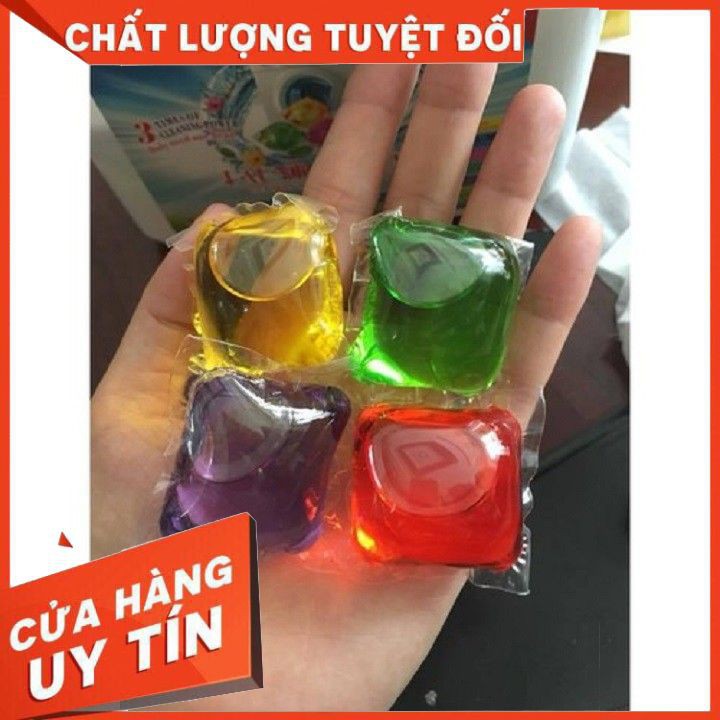 Viên Giặt Xả Quần Áo 2in1 Hộp 30 Viên