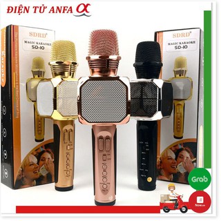 Mic hát karaoke bluetooth SD-10 micro karaoke không dây hát siêu hay BH 6 tháng