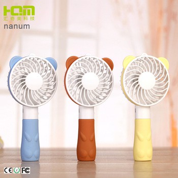 [Mã ELHA22 giảm 5% đơn 300K] Quạt mini Cầm Tay TAI GẤU cực đẹp - tiện lợi -đi học/đi làm/đi dạo phố