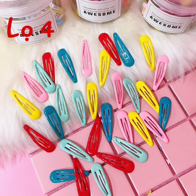Lọ 30 kẹp tóc xinh tươi phomaique