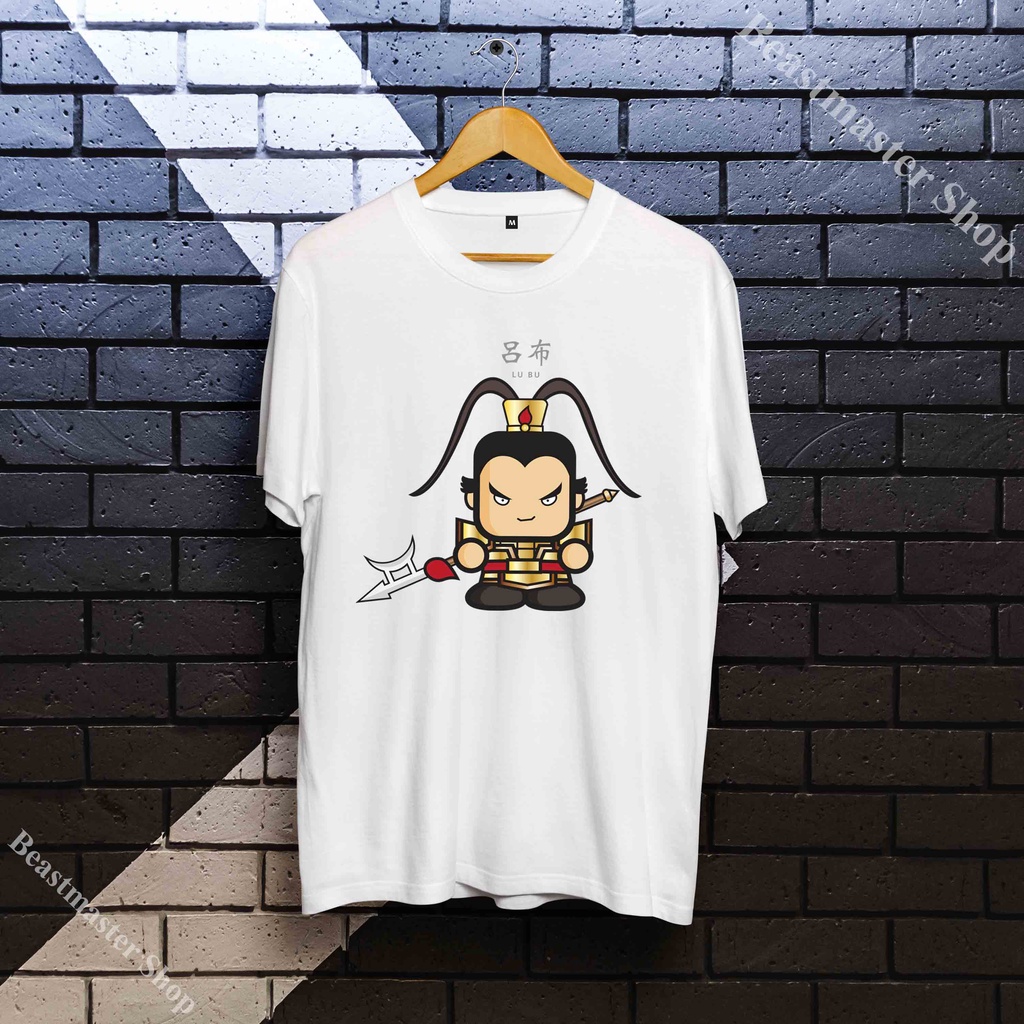 💕Áo Thun Lữ Bố - Áo Thun Tam Quốc - Lu Bu T-Shirt - Three Kingdoms T-Shirt phong cách - TKD-027