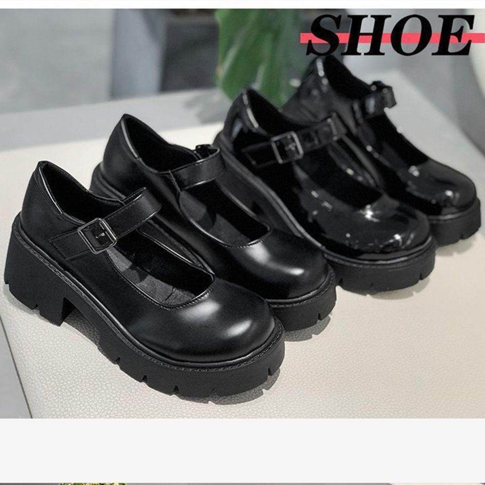 .Giày Cao Gót Plus Size Xinh Xắn Theo Phong Cách Lolita Dành Cho Nữ