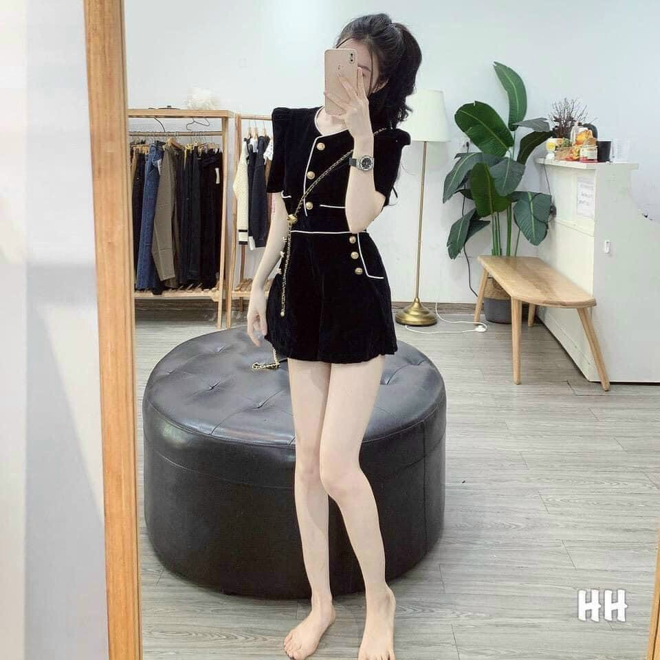 Set Bộ Viền Né Áo Và Quần Ngắn Gu Fashion 3486