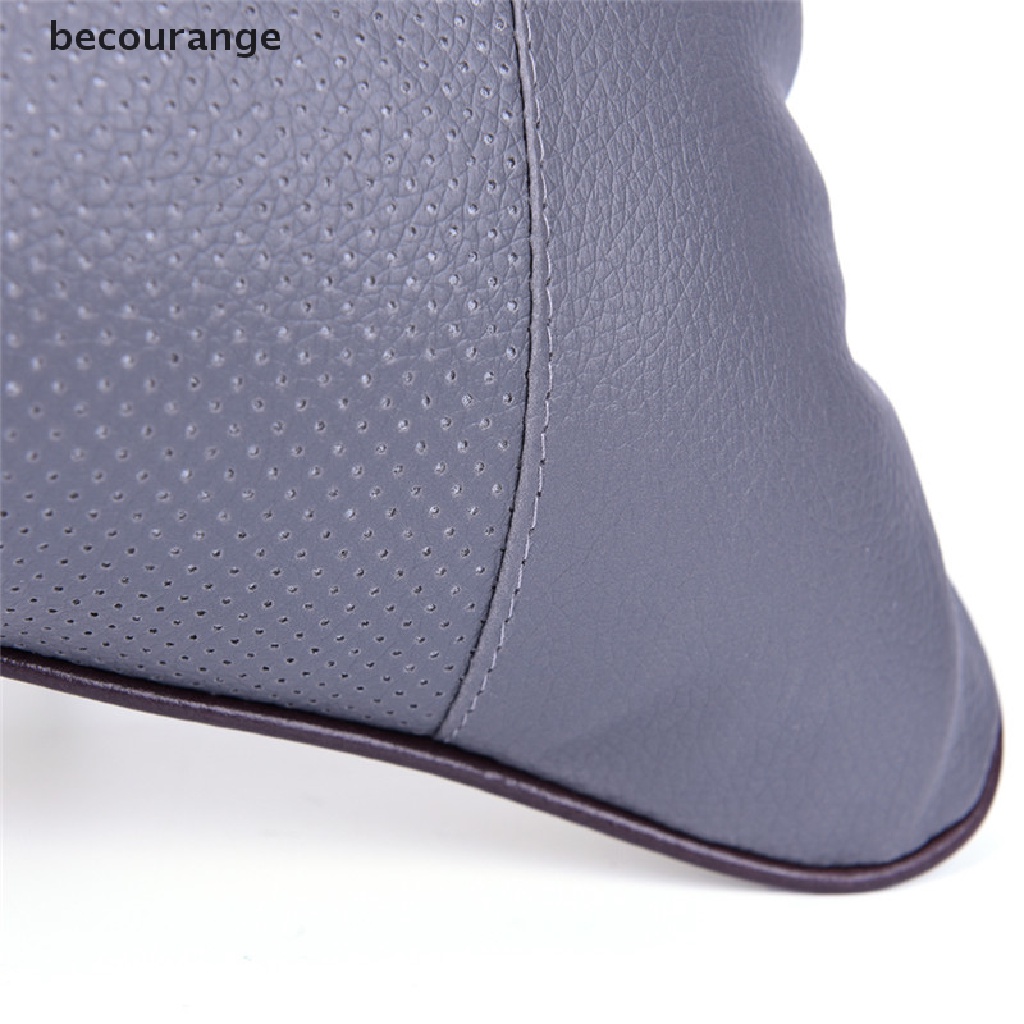 Gối tựa đầu chất liệu da dùng gắn lên ghế ngồi xe ô tô