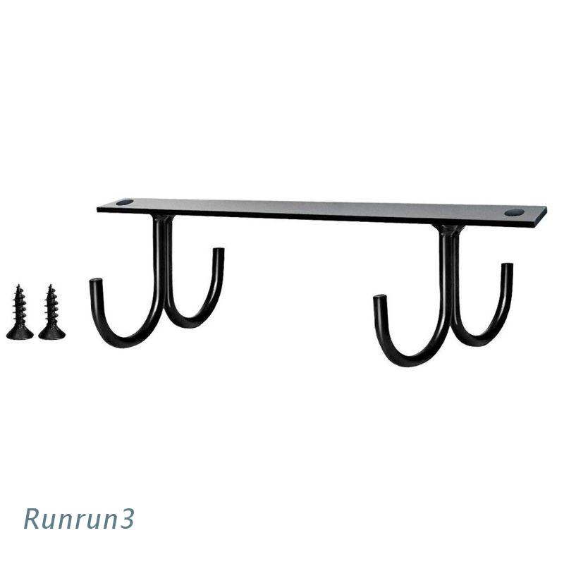 Giá đỡ cốc 4 móc treo dưới tủ chén tiện dụng cho nhà bếp/quán bar