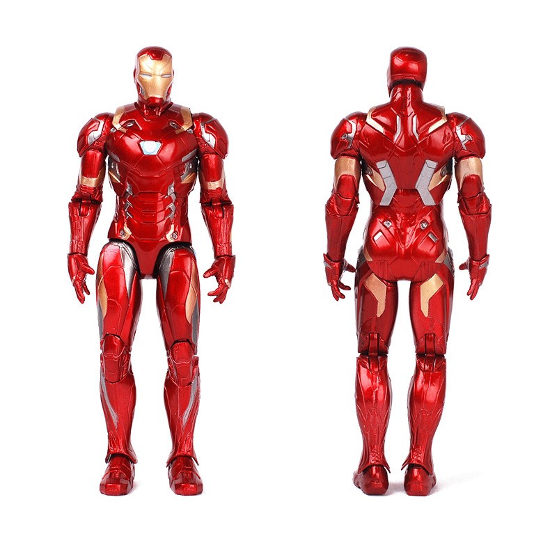 Mô hình Người Sắt Iron Man Mark 46 trong phim Civil War của Marvel - Có đế trưng bày