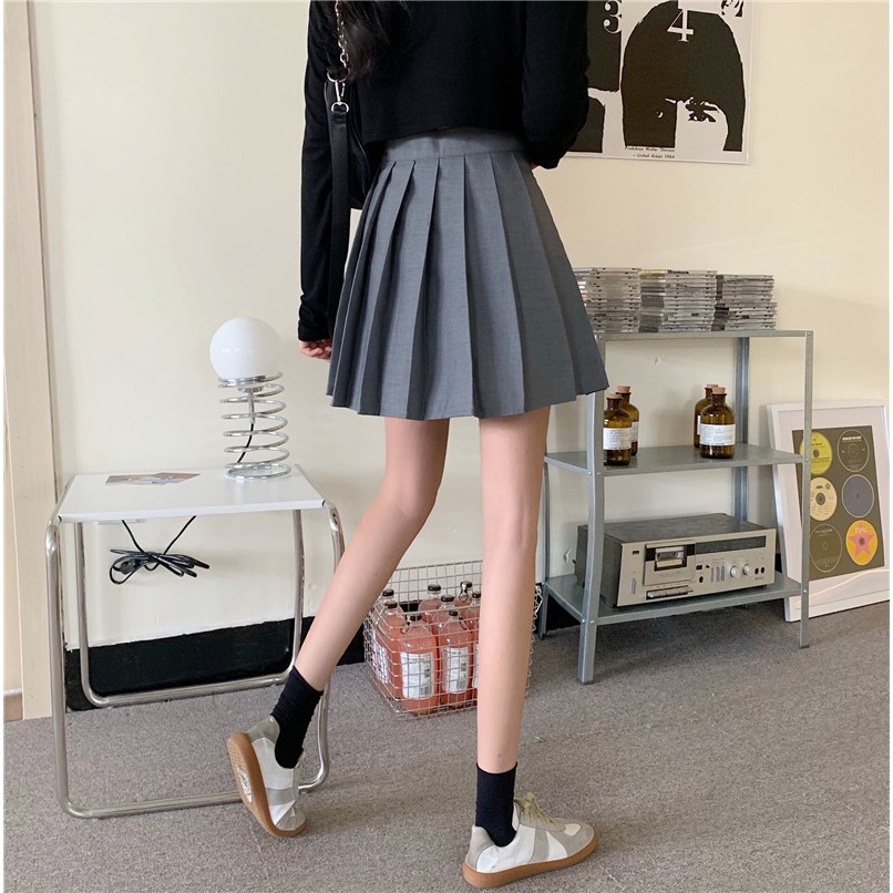 Chân Váy Xiaozhainv Lưng Cao Phong Cách Hàn Quốc Nhiều Màu Tùy Chọn | BigBuy360 - bigbuy360.vn