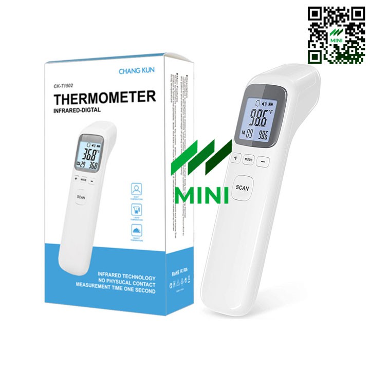 Máy đo nhiệt độ, thân nhiệt Chang Kun CK-T1502 Thermometer Infrared