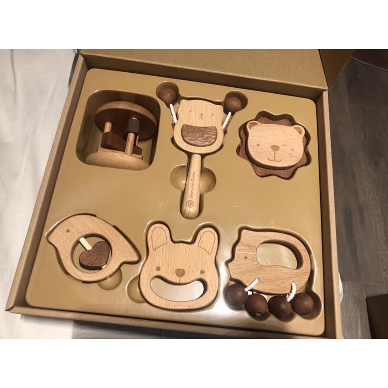 SET ĐỒ CHƠI GỖ 6 MÓN GORYEO BABY CHO BÉ