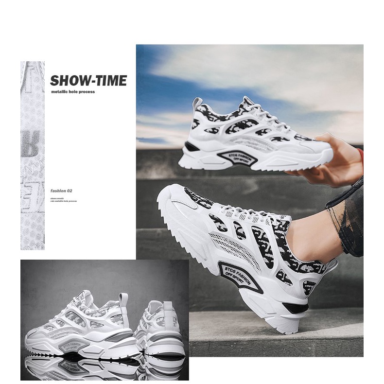 Giày thể thao 2021 thời trang dành cho nam Breathable Comfortable