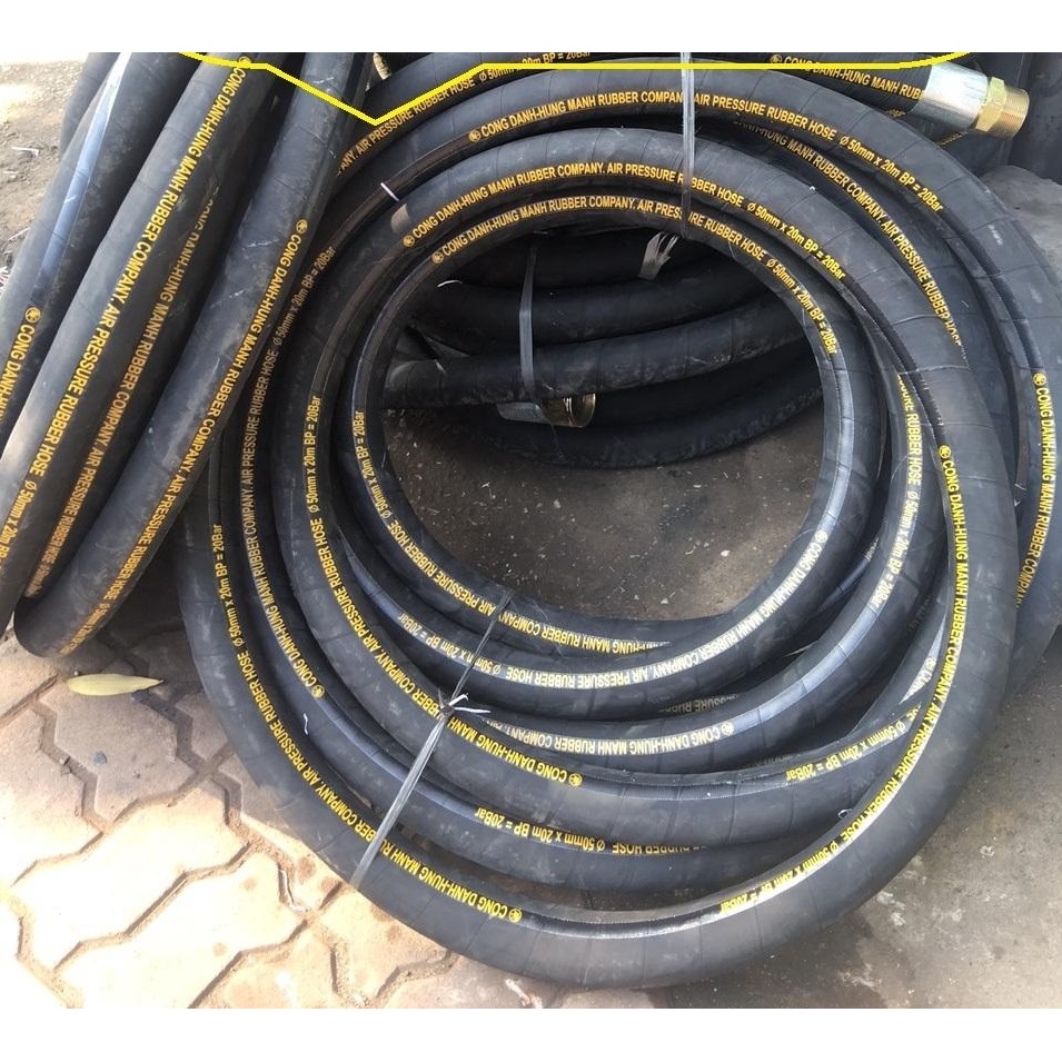 ỐNG CAO SU 3 LỚP BỐ VẢI CHỊU ÁP LỰC 20BAR 16/27/34/42/50/60