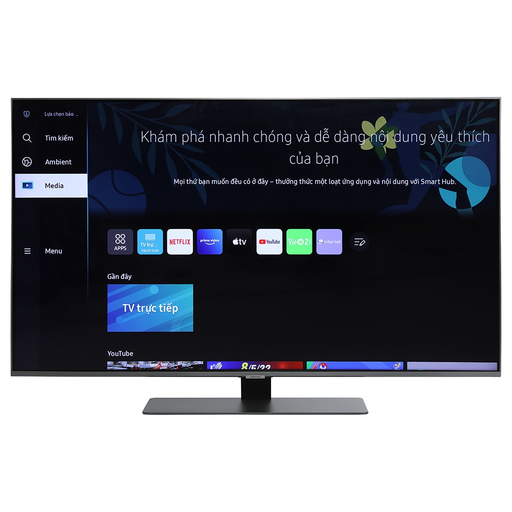 Smart Tivi QLED Samsung 4K 50 Inch QA50Q80BAKXXV - Miễn phí lắp đặt