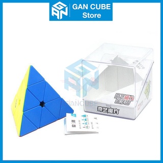 Rubik pyraminx nam châm qiyi ms magnetic stickerless rubic tam giác đồ chơi trí tuệ - gan cube store