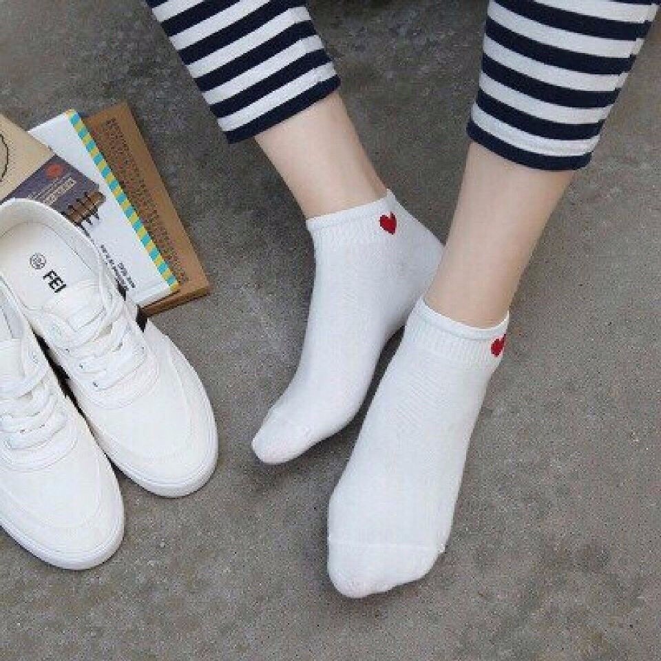 Tất trái tim Cute - PinkOri