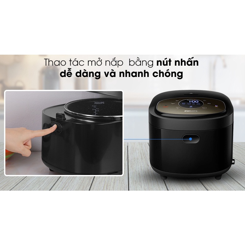 HD4528 - Nồi cơm cao tần Philips 1.5 lít HD4528 - Hàng chính hãng - Smart House