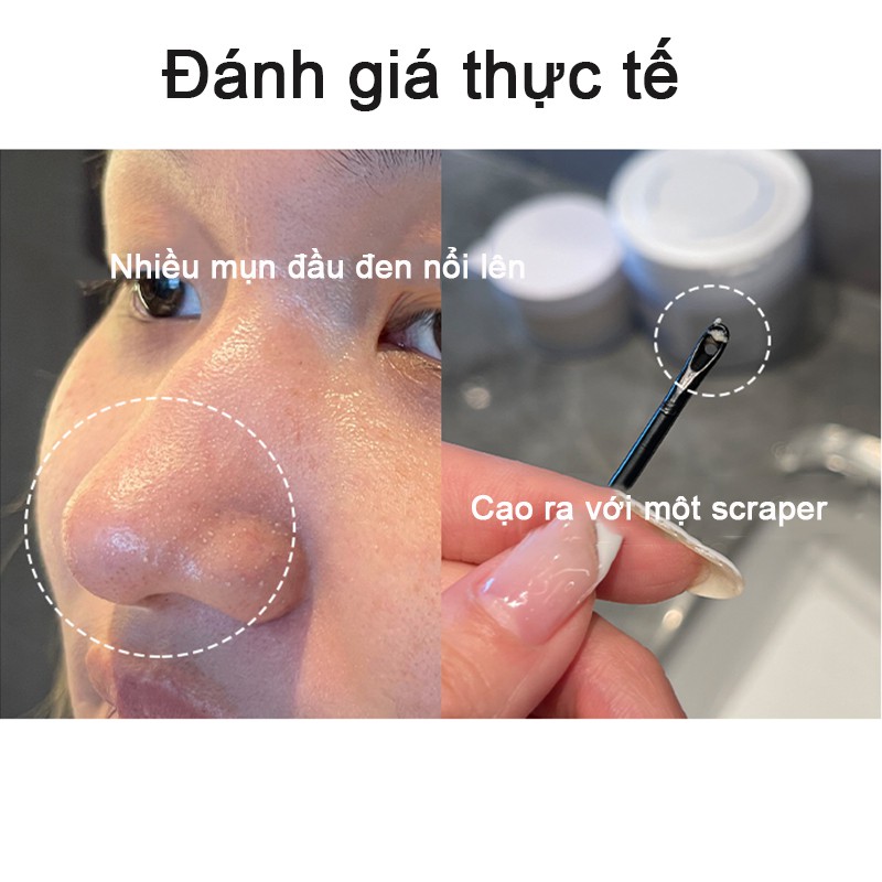Set 5 mặt nạ mũi EIIO chiết xuất dâu tây làm sạch mụn đầu đen kiềm dầu se khít lỗ chân lông