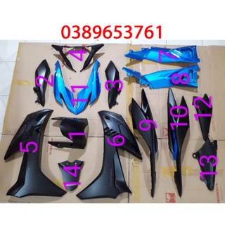 Dàn áo Winner X Xanh đen Zin chính hãng Honda