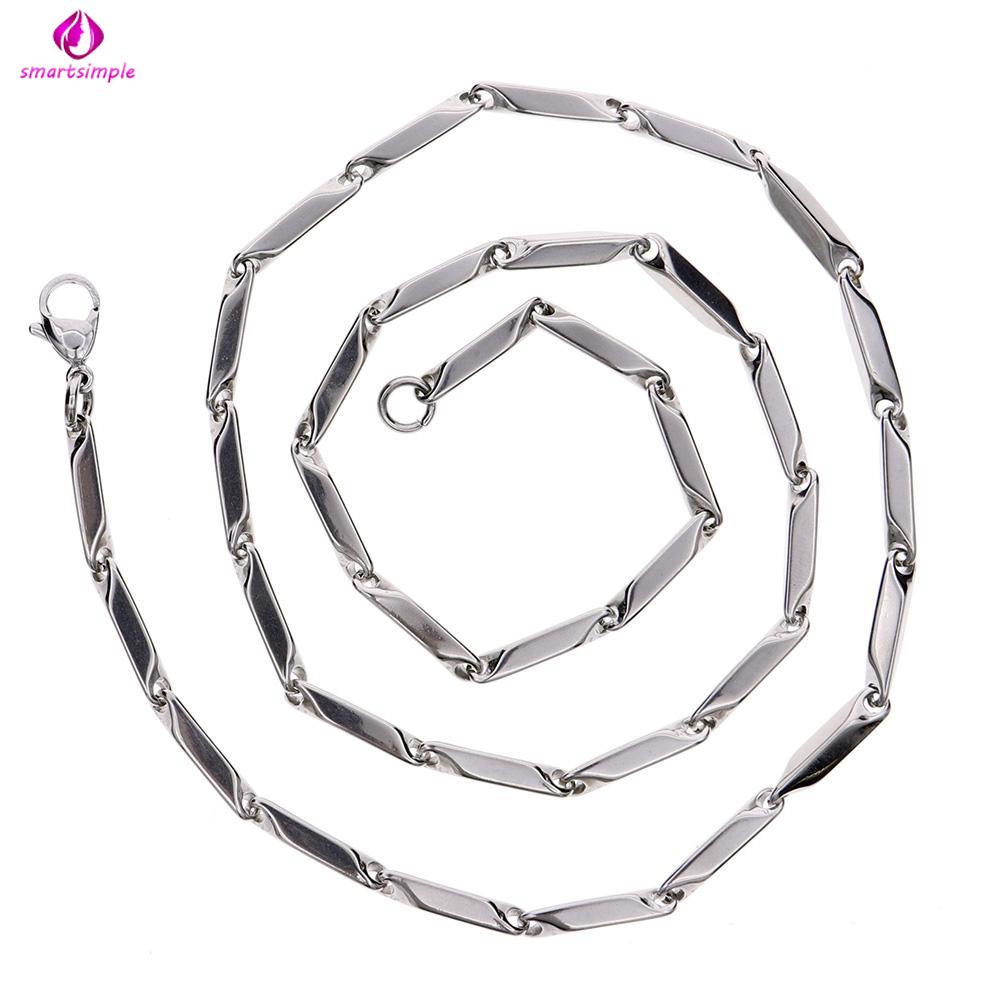 Vòng cổ Nam Thép Titan Không Gỉ 316L 3mm 22&quot; Thời Trang