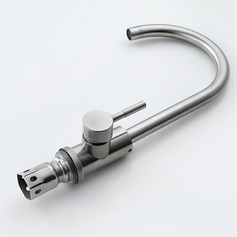 Vòi rửa chén nóng lạnh vòi rửa bát nóng lạnh inox 304 TAAN VR07