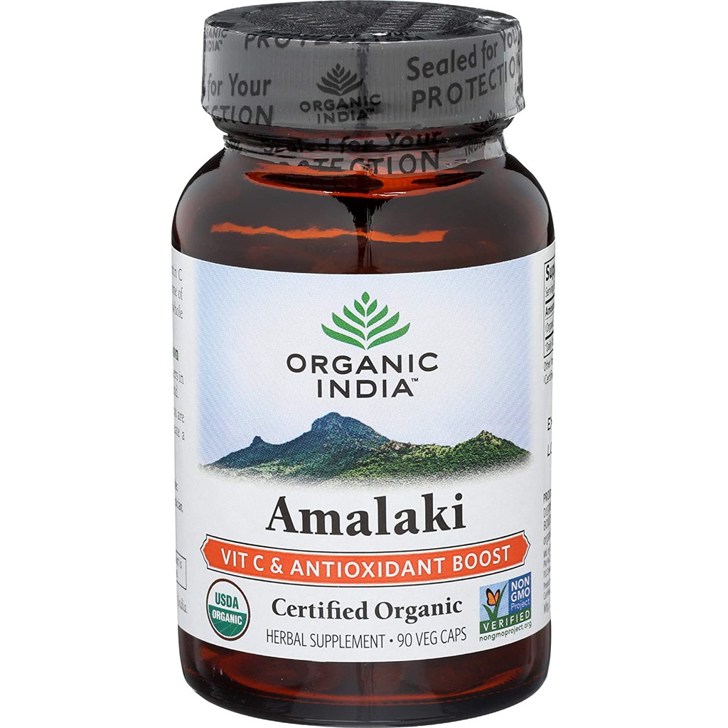 Viên Vitamin C Hữu Cơ Amalaki Organic India