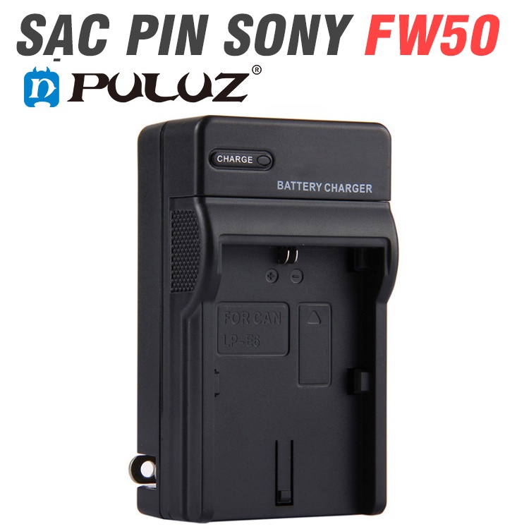 Bộ sạc 1 pin máy ảnh Sony FW50 hãng Puluz