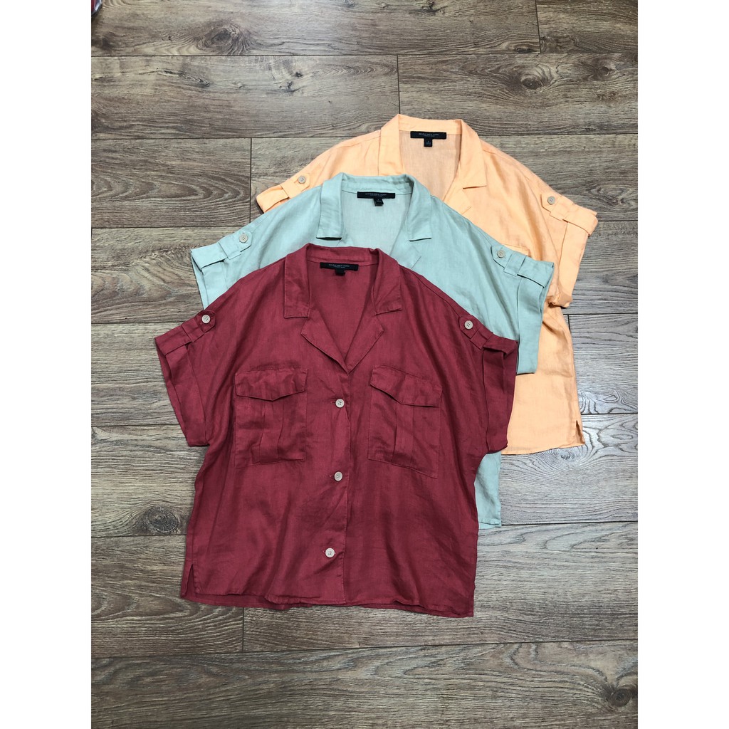 Áo Linen Ma.rc New york Kami