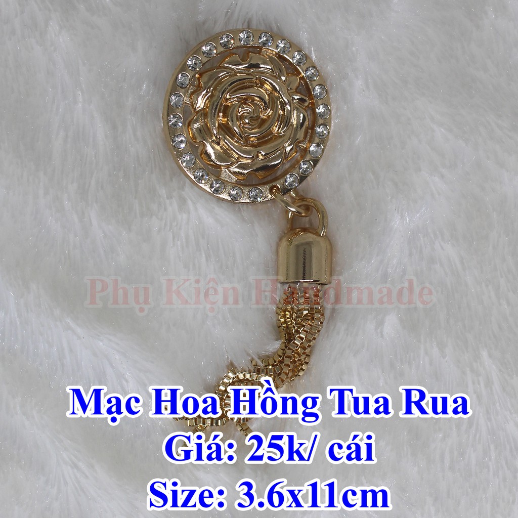 Mạc hoa hồng tua rua 25k/ cái