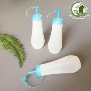 Chai xịt tương ớt, hũ bình xịt nước sốt có nắp đậy 22cm