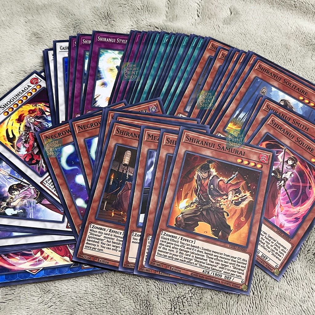 Bộ bài Yugioh - Shiranui - Structure Deck
