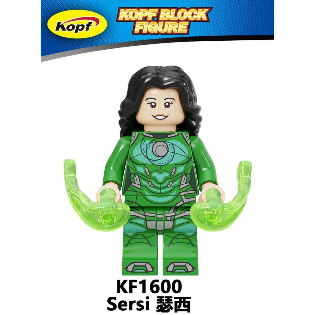 Bộ Đồ Chơi Lắp Ráp Khối Xây Dựng KF6147 ES003 Marvel Eternals Cho Trẻ Em