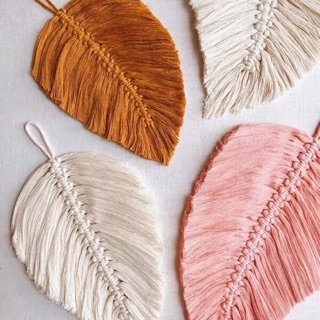 Cuộn dây thừng 3ly/mm cuộn dây cotton làm macrame (30m/cuộn)