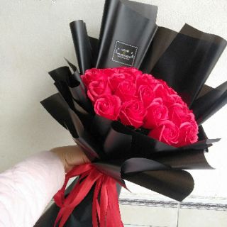 Bó  hoa sáp đẹp