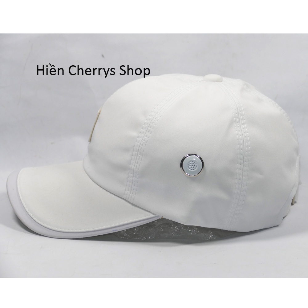 Nón kết dù logo chữ NS, sò to đẹp mắt - chất liệu vải dù phù hợp cho mọi người