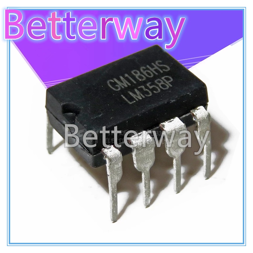10 CÁI LM358P DIP8 LM358 DIP LM358N Bộ khuếch đại hoạt động Mới Betterway