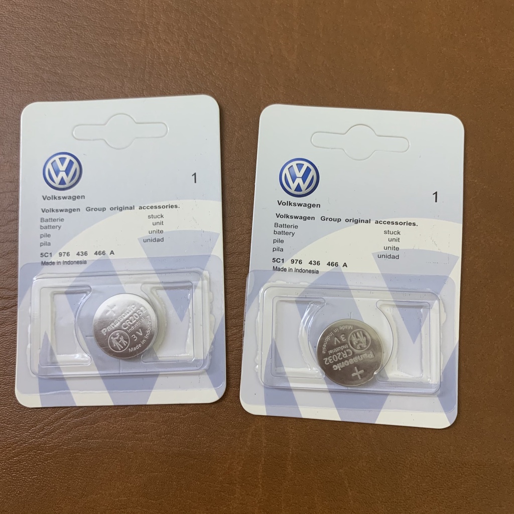 Pin Cúc Áo CR2025, CR2032 Cao Cấp - Dùng Thay Pin Chìa Khóa Xe Volkswagen