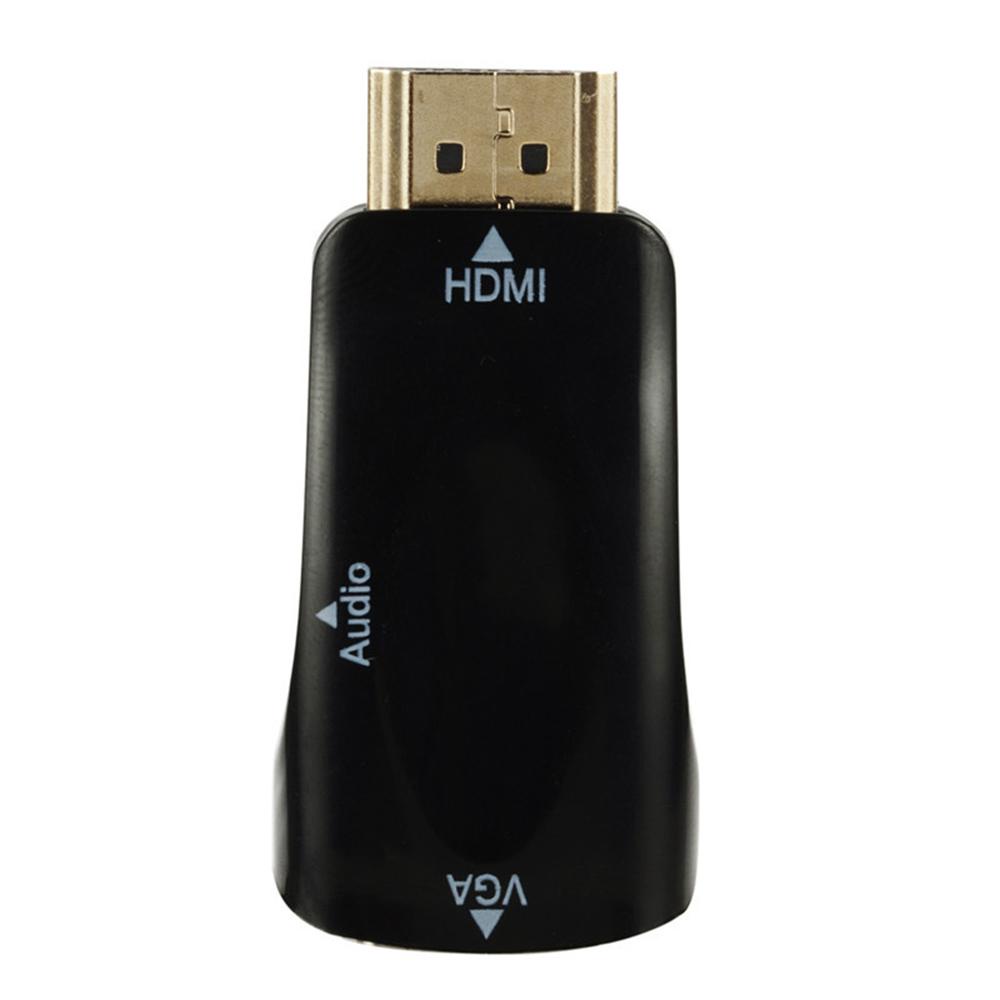 Cáp Chuyển Đổi HDMI Sang VGA Giắc Cắm 3.5mm Chuyên Dụng Cho PC Laptop TV Box