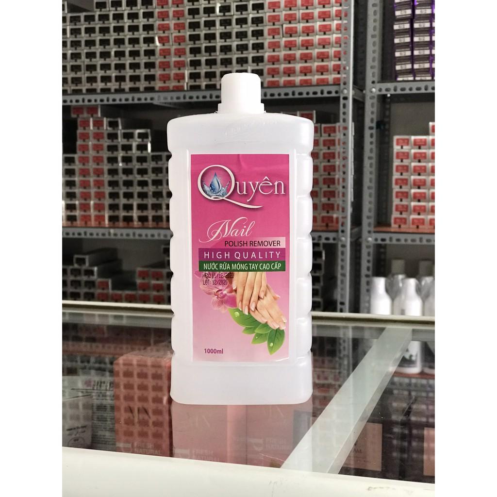 Axeton nước rửa móng tay dung dịch axton tẩy sơn móng tay tẩy sơn gel phụ kiện nail giá rẻ 500ml