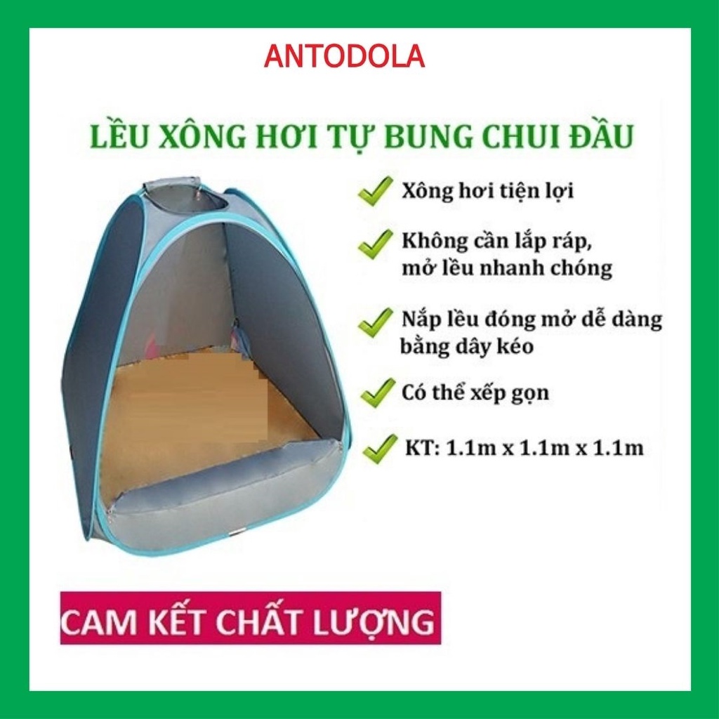 Lều xông hơi tự bung gấp gọn tại nhà - hỗ trợ giảm cân sau sinh