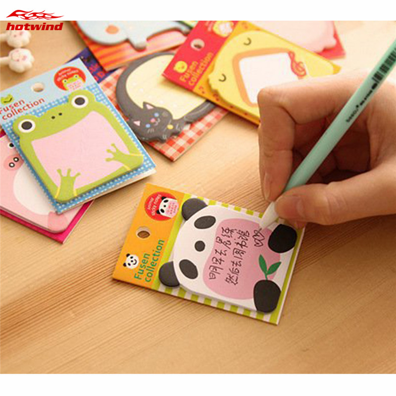 Tệp giấy ghi chú hình hoạt hình dễ thương