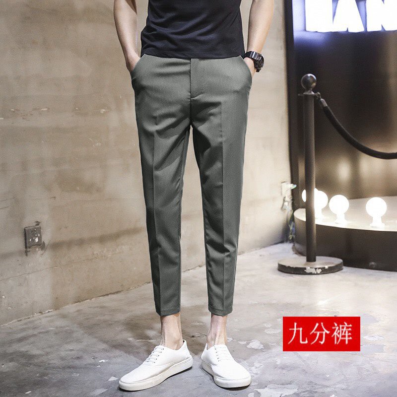 ❤️HÀNG CAO CẤP❤️ Quần Âu Nam Đẹp Kiểu Dáng Ôm Body Hàn Quốc Vải Mịn Co giãn Chống Nhăn Không Bai Màu | BigBuy360 - bigbuy360.vn