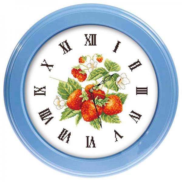 Tranh Thêu Chữ Thập Đông Hồ Trái Đỏ Dâu Tây Y8072 (khách tự thêu) kt:39x39cm