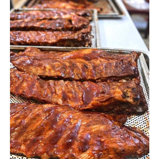 (CỰC RẺ) sườn nướng BBQ khay 500gr