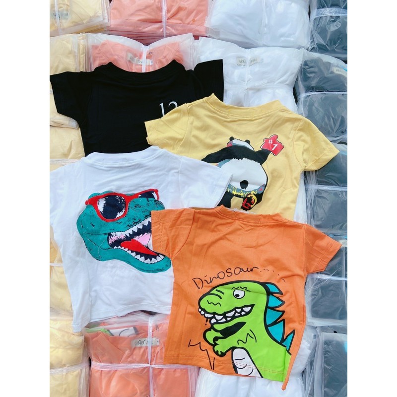 [Mã SKAMCLU8 giảm 10% cho đơn từ 100K] Áo thun cho bé trai( chỉ áo )