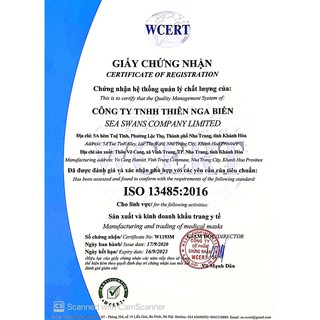 Khẩu trang cao cấp 4 lớp Swan